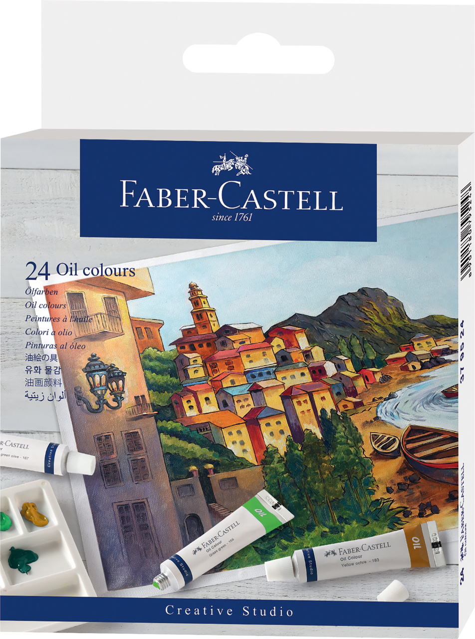 Culori Uleiuri 24 Culori 9ml Faber-Castell