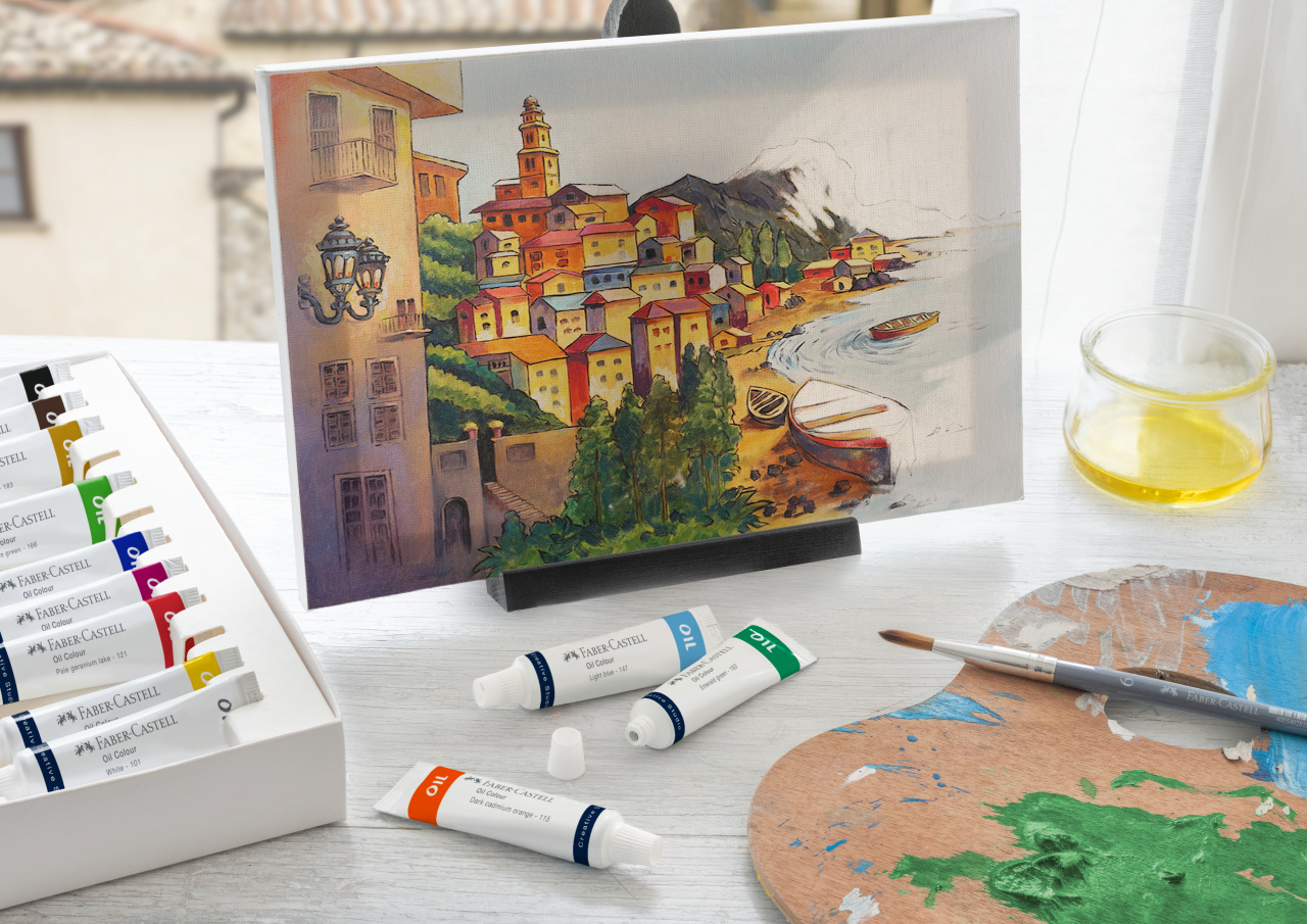 Culori Uleiuri 24 Culori 9ml Faber-Castell
