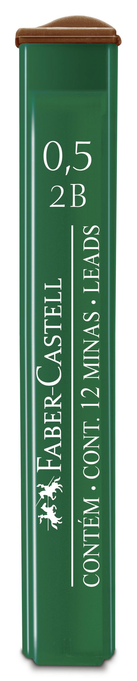 Mina Creion 0.5mm 2B Polymer Faber-Castell