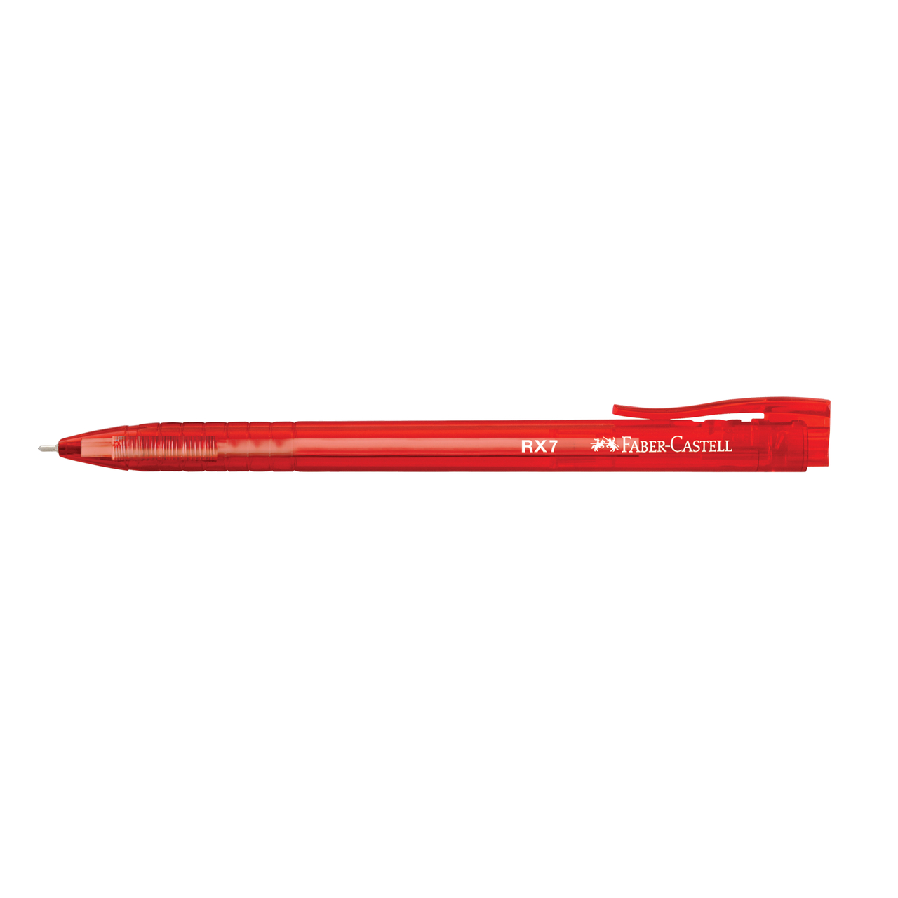 Roller 0.7mm Semi-Gel Cu Mecanism Rosu Rx7 Faber-Castell