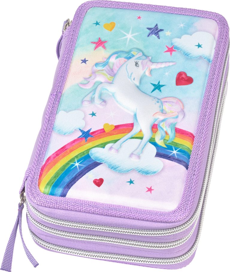 Penar Echipat 44 Piese 3 Fermoare Unicorn Faber-Castell