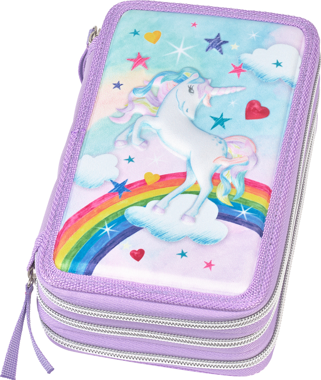 Penar Echipat 44 Piese 3 Fermoare Unicorn Faber-Castell