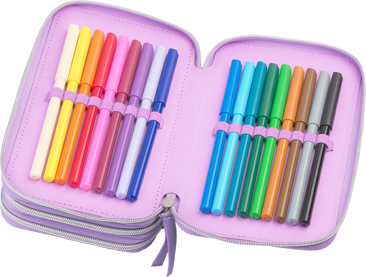Penar Echipat 44 Piese 3 Fermoare Unicorn Faber-Castell
