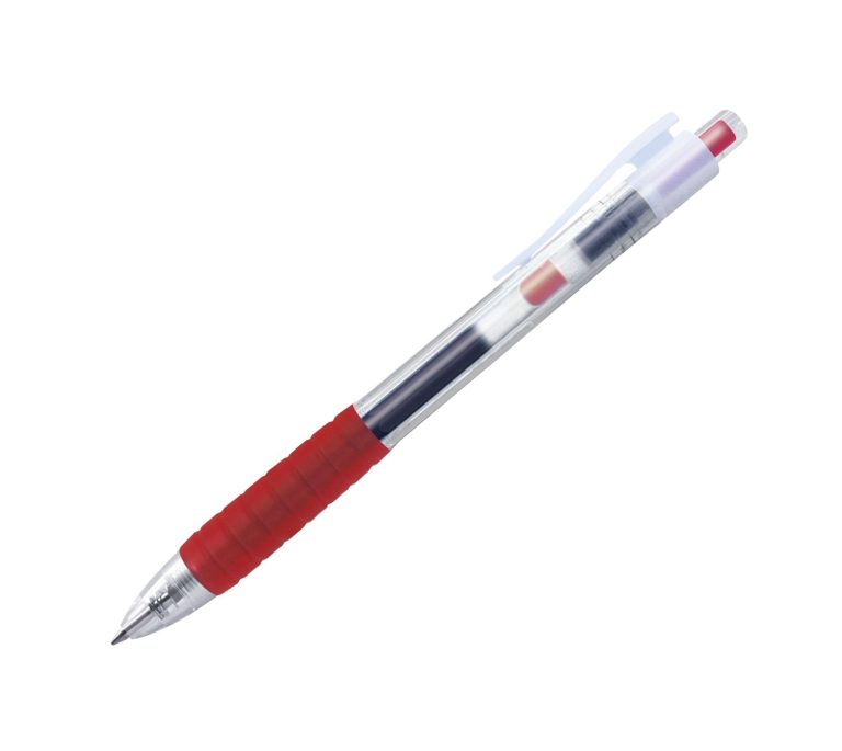 Pix Cu Gel 0.7mm Fast Gel Rosu Faber-Castell