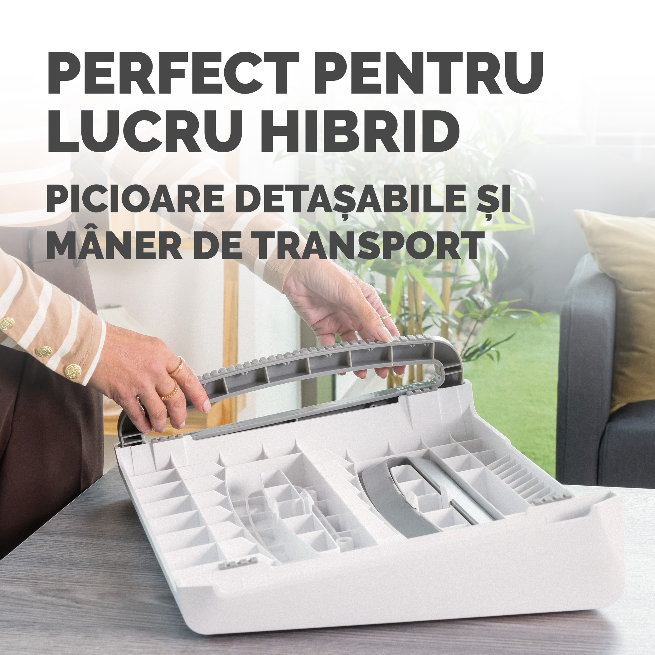Suport Ergonomic Pentru Picioare Alb Breyta