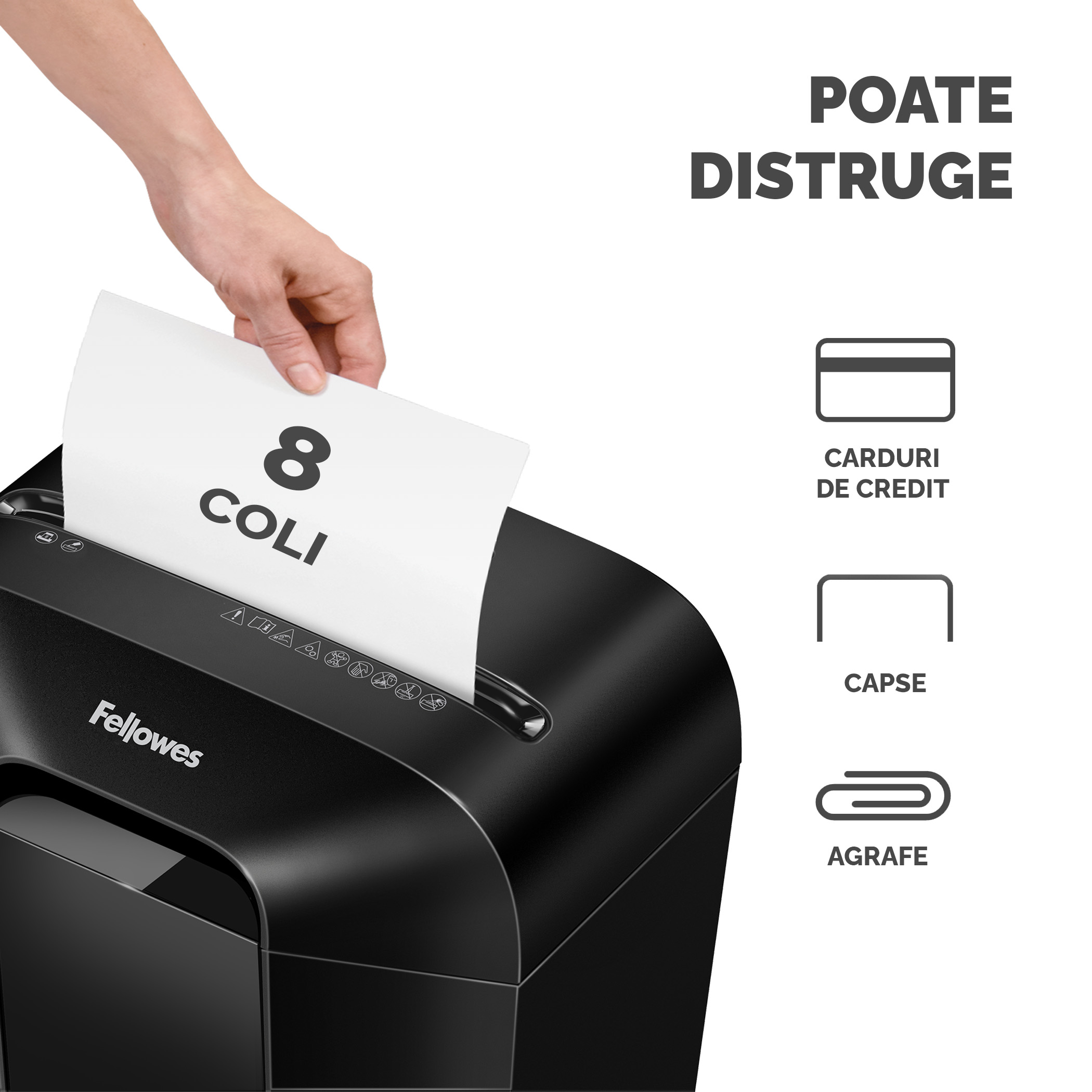Distrugator Documente Lx45 Cross-Cut Fellowes