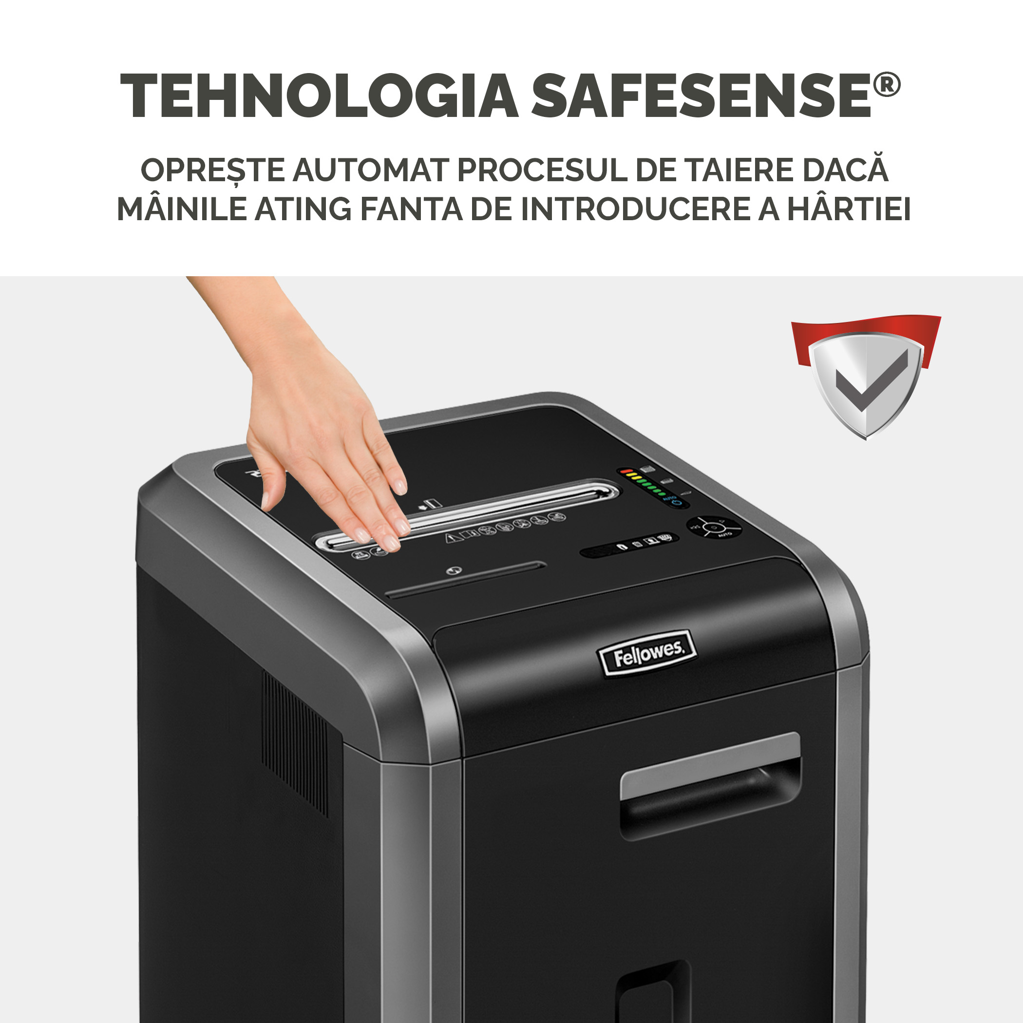 Distrugator Documente 225Mi Microshred Fellowes