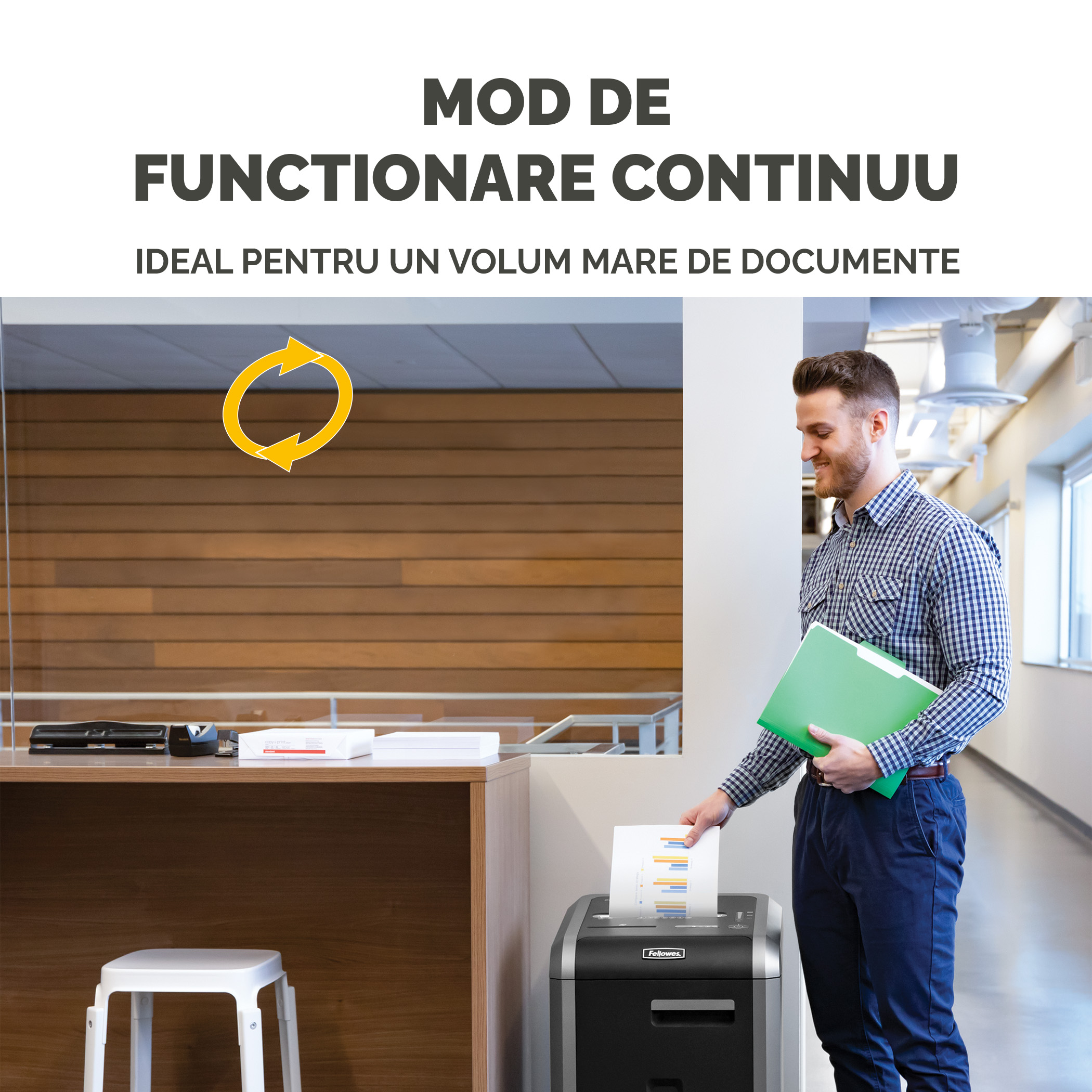 Distrugator Documente 225Mi Microshred Fellowes
