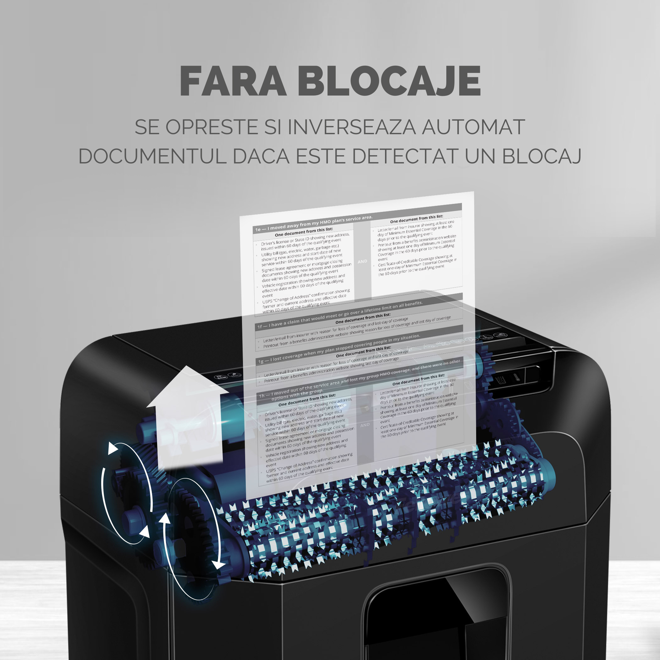 Distrugator Doc Automat 90M Mini-Cut Fellowes