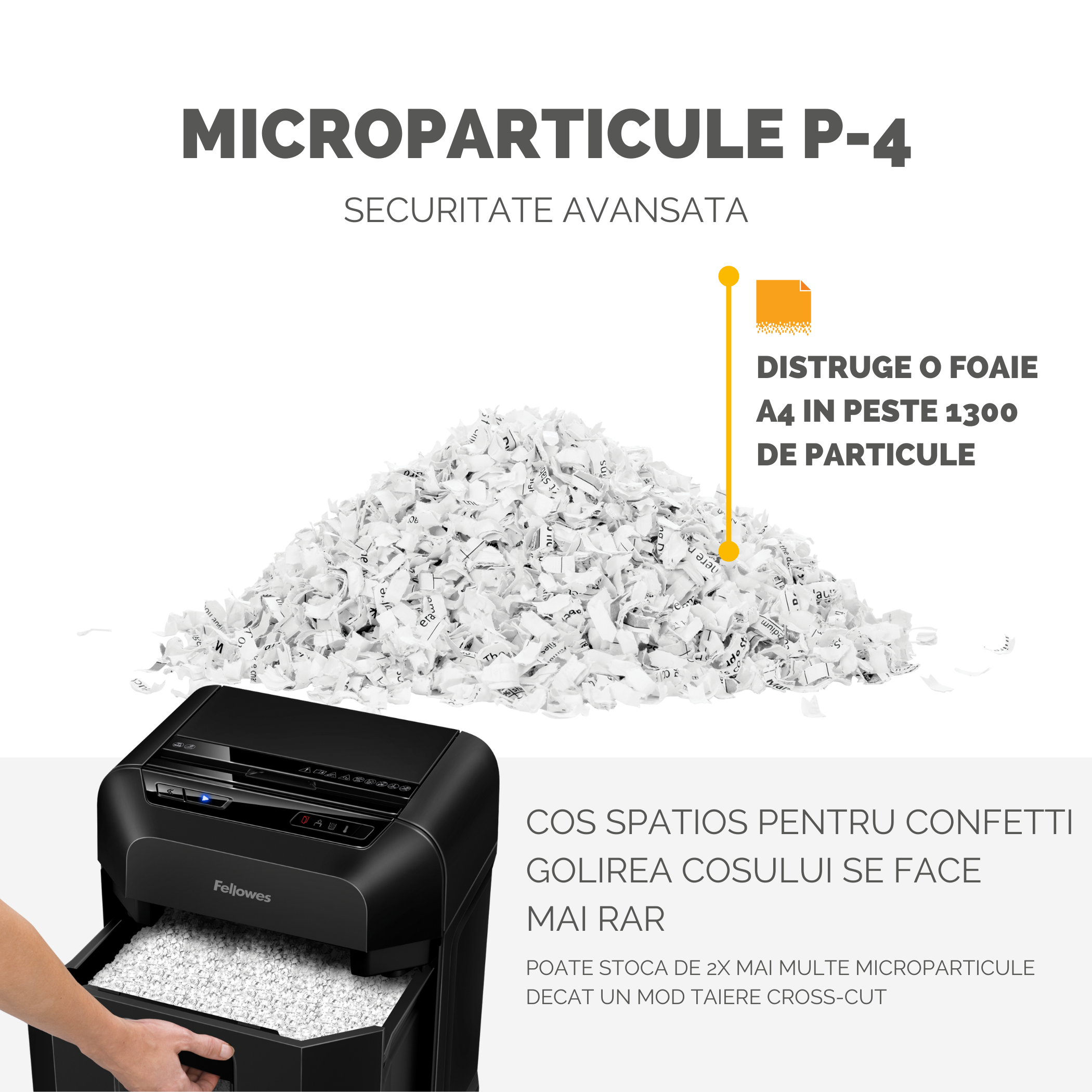 Distrugator Doc Automat 90M Mini-Cut Fellowes