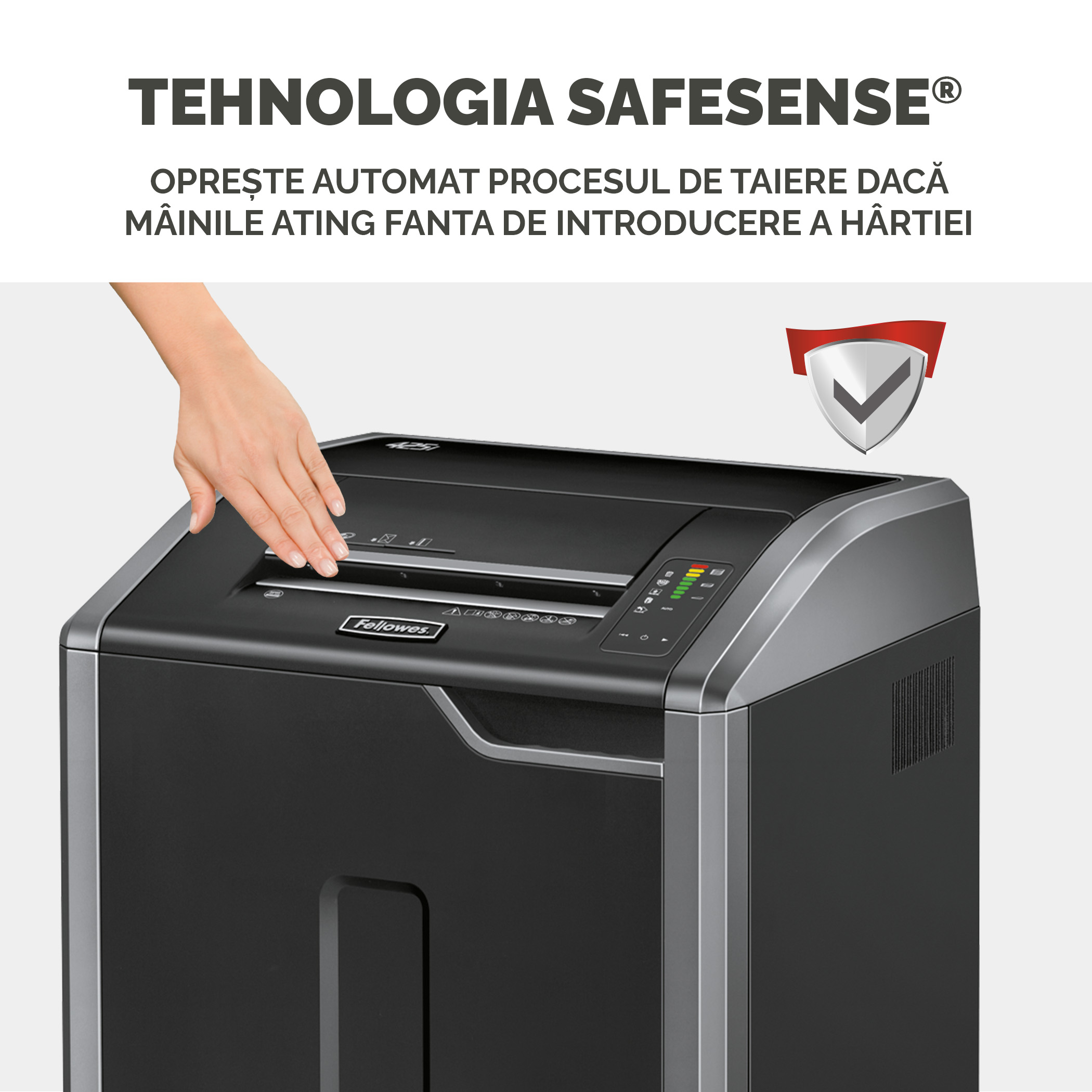Distrugator Documente 425I Strip-Cut Fellowes