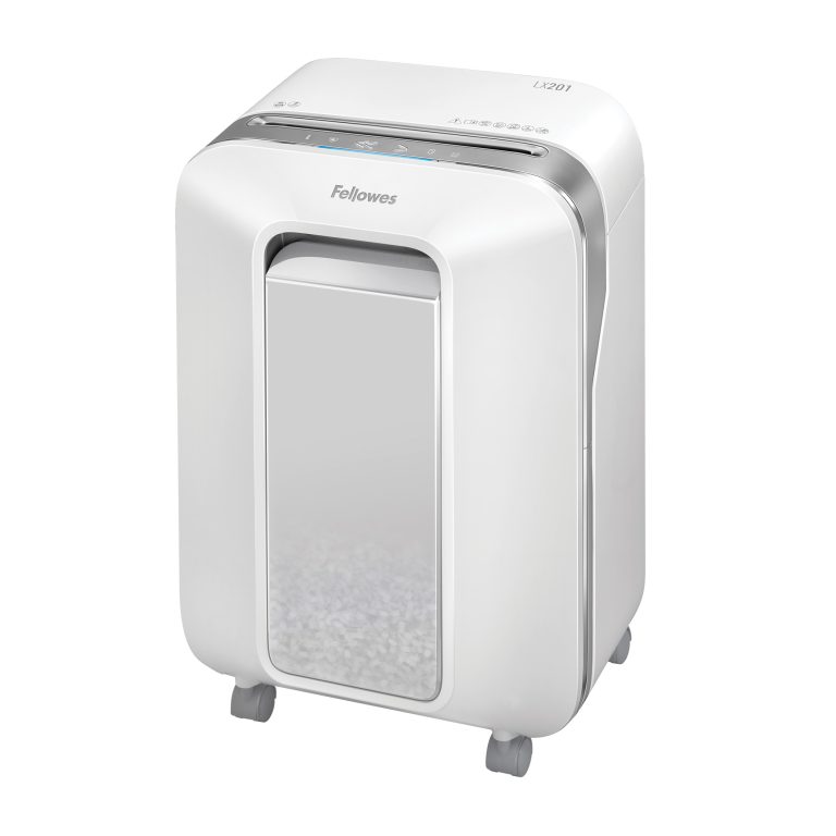 Distrugator Documente Lx201 Micro-Cut Alb Fellowes