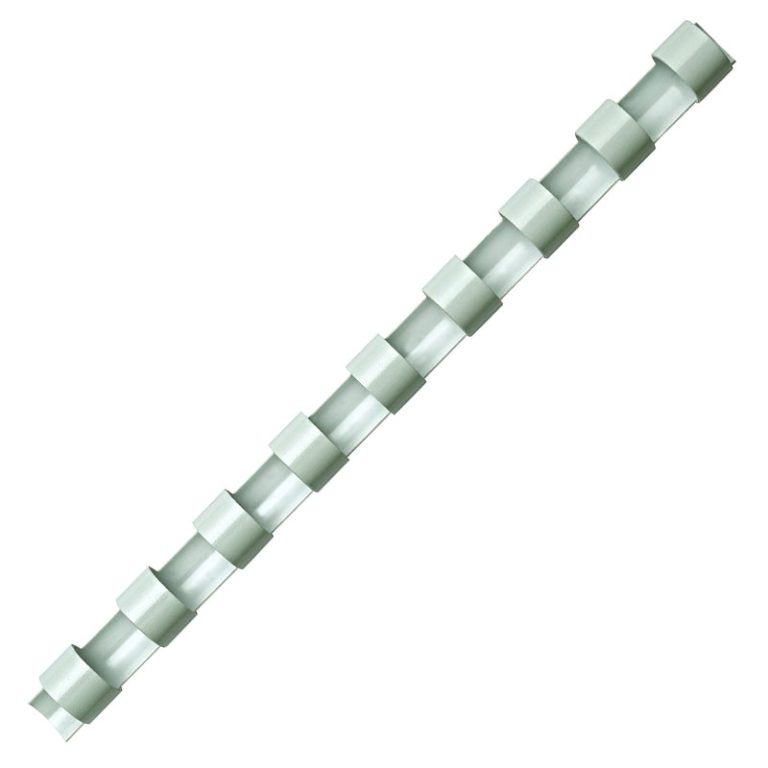 Inel Plastic 6mm Alb Pt 2-20 Coli 100/Cutie Fellowes