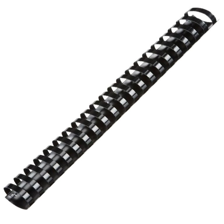 Inel Plastic 51mm Negru Pt 411-450 Coli 50/Cut Fellowes