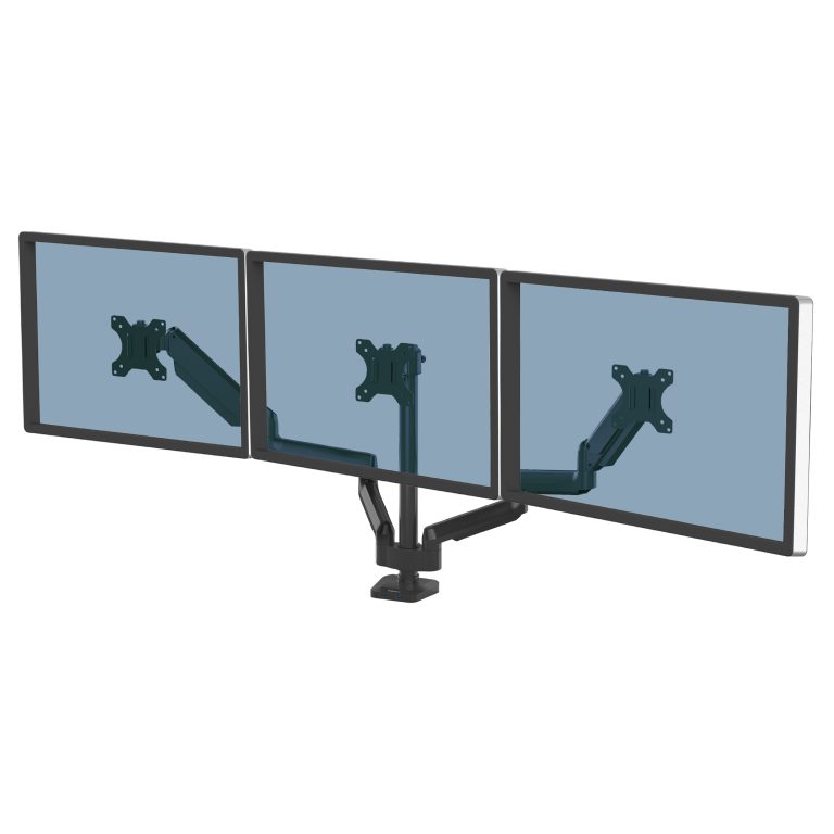 Suport Monitor 3 Brate Negru Platinium Fellowes