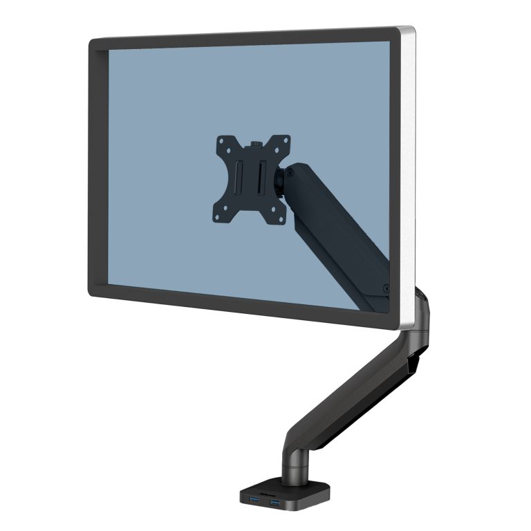 Suport Monitor 1 Brat Negru Platinium Fellowes