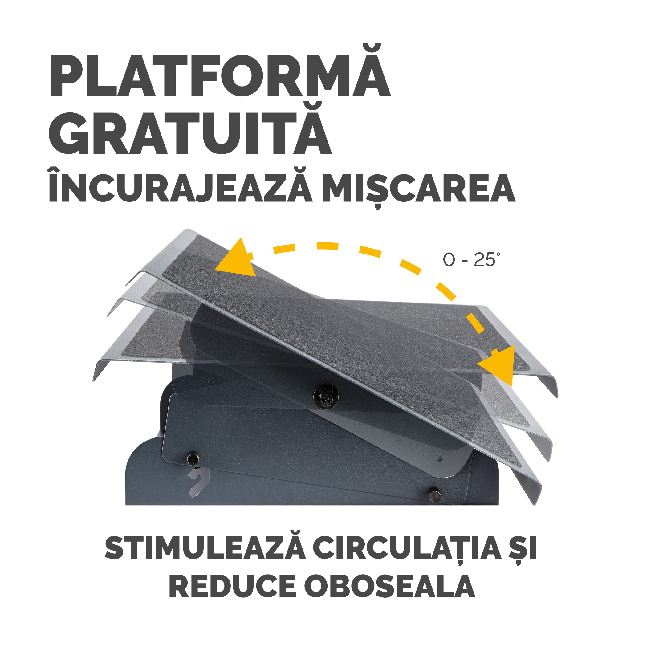 Suport Ergonomic Pentru Picioare Heavy Duty Fellowes