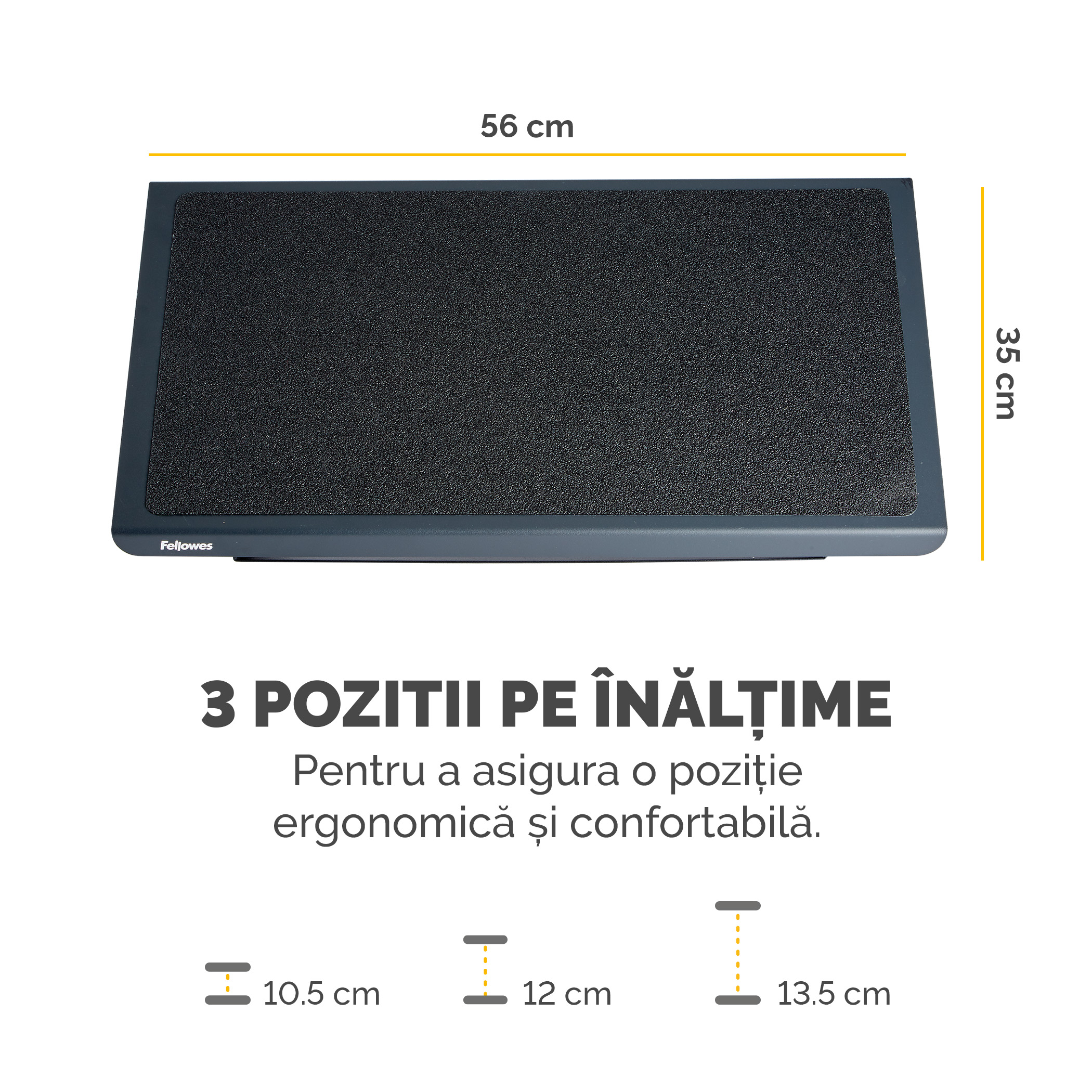 Suport Ergonomic Pentru Picioare Heavy Duty Fellowes