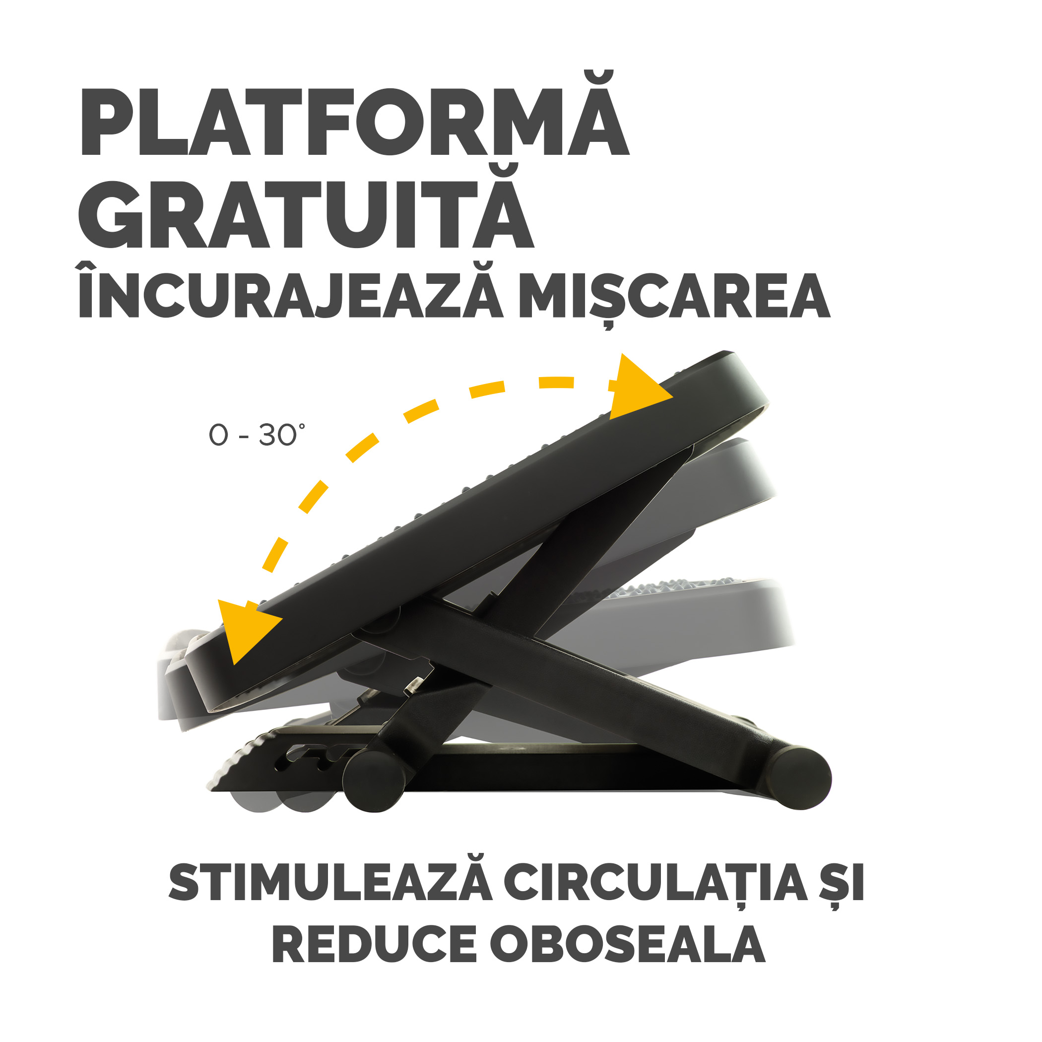 Suport Ergonomic Pentru Picioare Pro Series Ultimate Fellowes