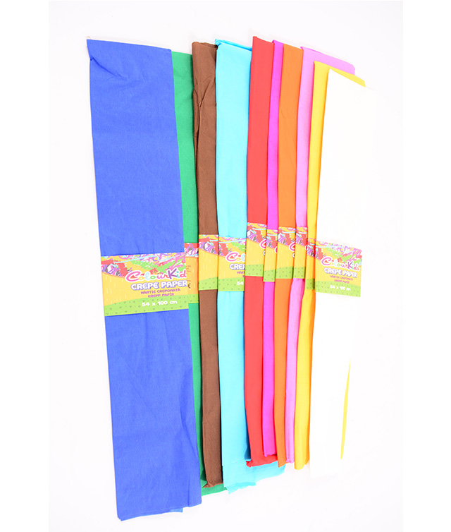 Hartie Creponata 10 Culori/Set Colour Kids Pigna