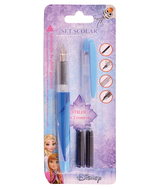 Stilou Basic Frozen + 2 Rezerve Pigna
