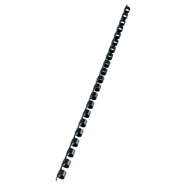 Inel Plastic 8mm Negru Pt 45 Coli 100/Cut Gbc