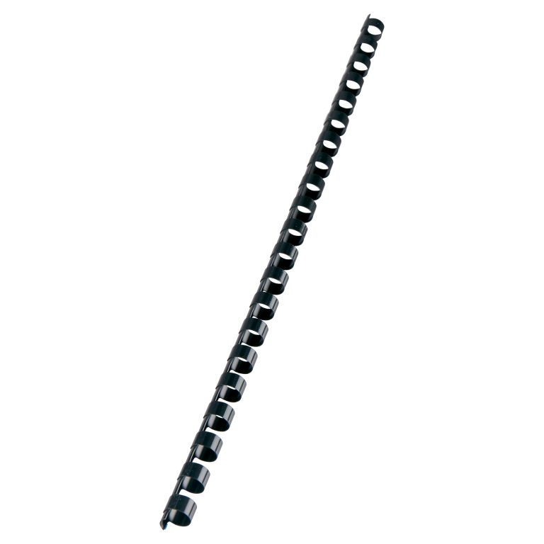Inel Plastic 10mm Negru Pt 65 Coli 100/Cut Gbc