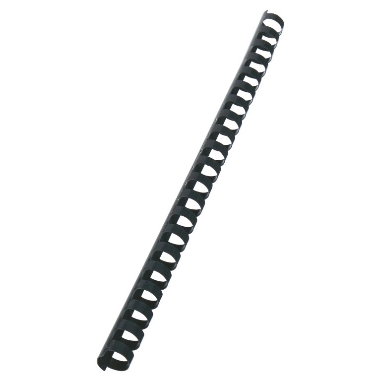 Inel Plastic 16mm Negru Pt 145 Coli 100/Cut Gbc