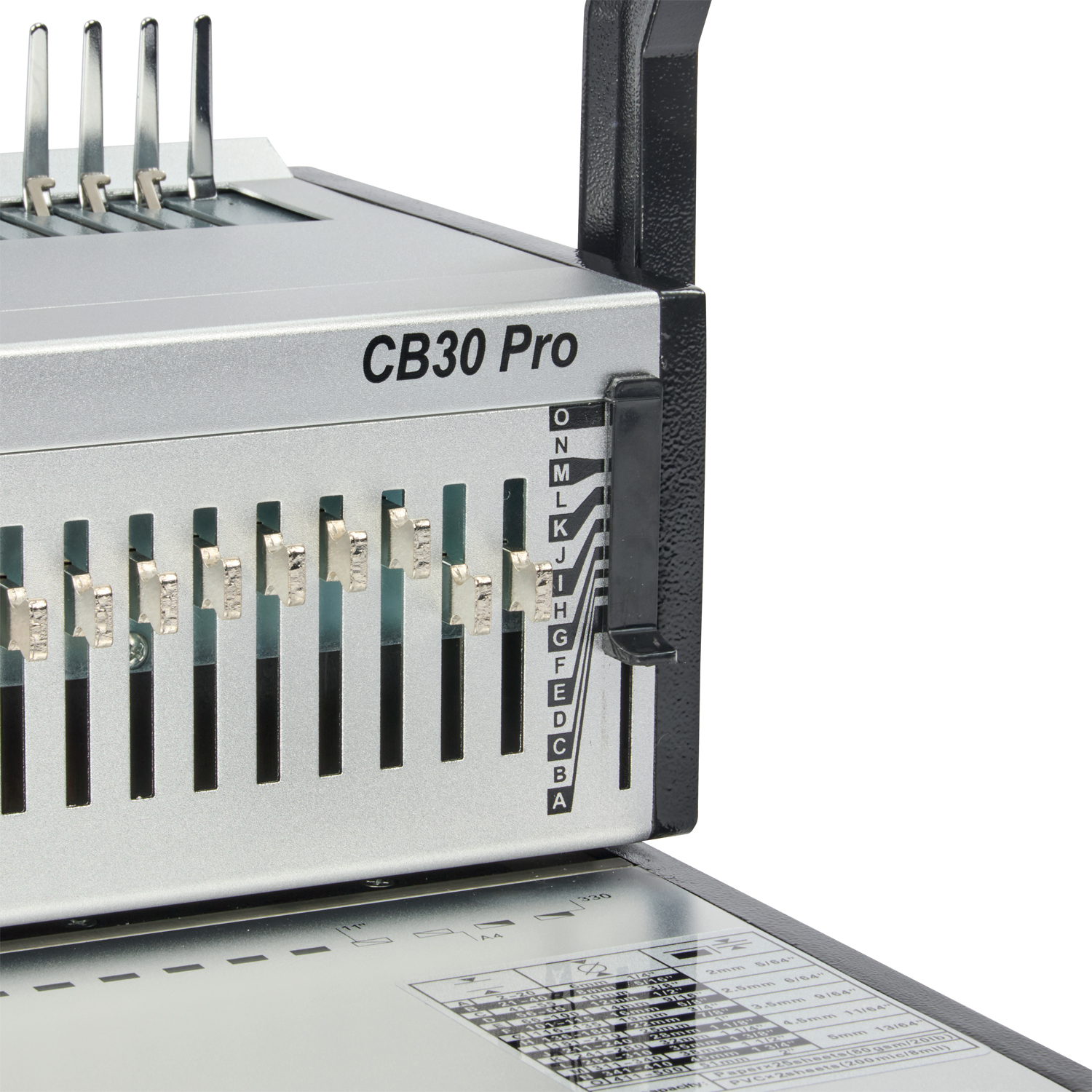 Aparat Indosariat Manual Combbind Cb30 Pro Gbc