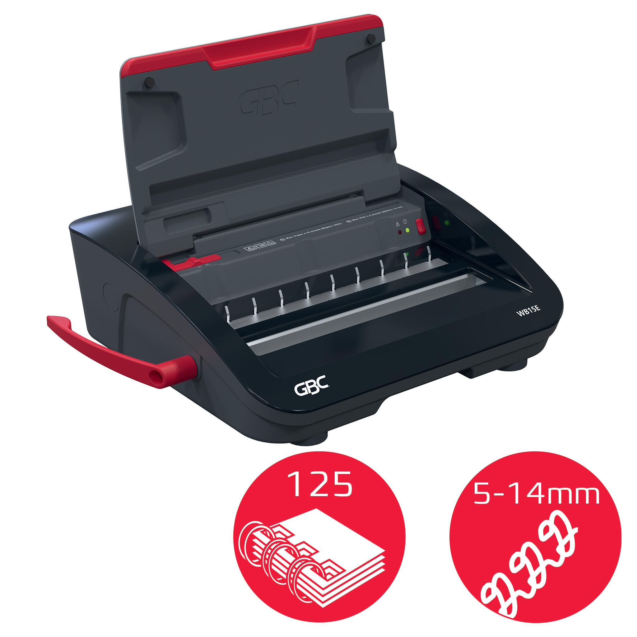 Aparat Indosariat Electric Wirebind Wb15E Gbc