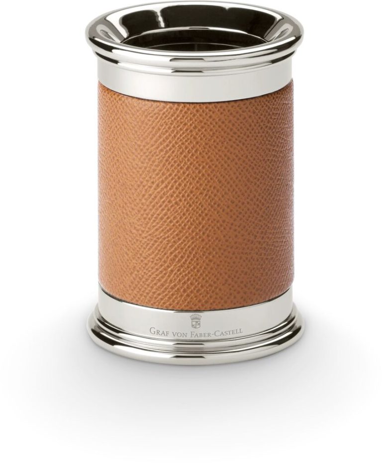 Suport Instrumente De Scris Metal/Piele Maro Graf von Faber-Castell