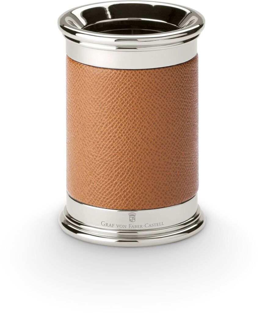Suport Instrumente De Scris Metal/Piele Maro Graf von Faber-Castell