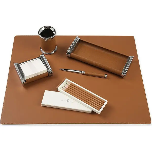Mapa Birou Piele Granulata Maro Graf von Faber-Castell