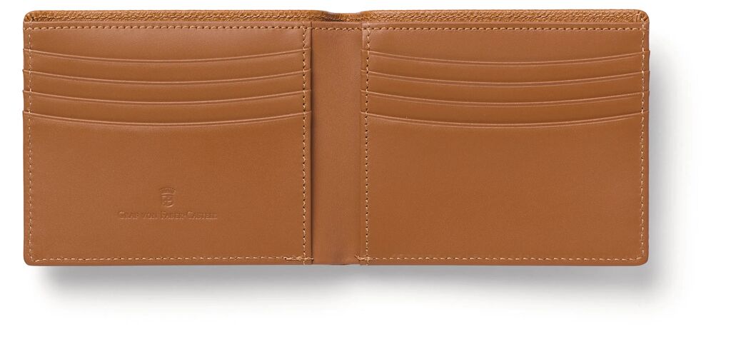 Etui Carti De Credit Piele Granulata Maro Graf von Faber-Castell