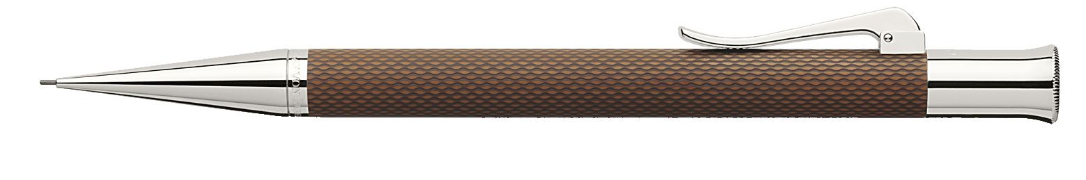 Creion Mecanic Guilloche Maro Cognac Graf von Faber-Castell