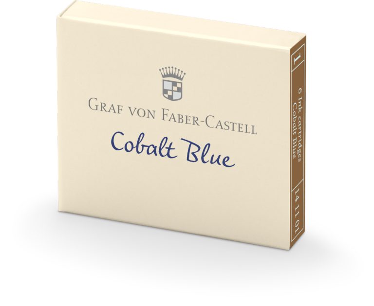 Cartuse Cerneala Mici Albastre 6 Buc/Cutie Graf Von Faber-Castel