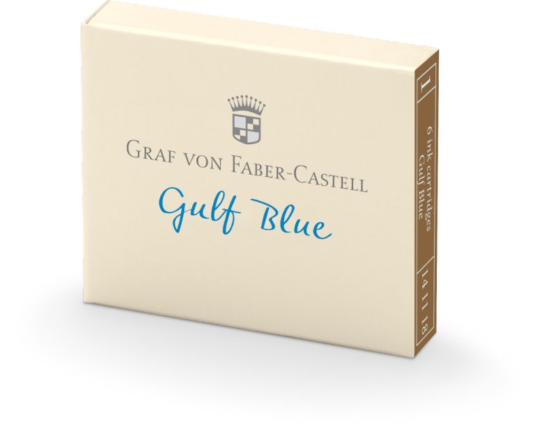 Cartuse Cerneala Mici Albastru Gulf 6 Buc/Cutie Graf Von Fc