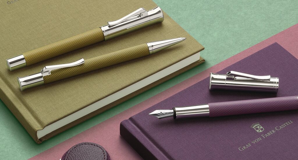 Pix Guilloche Verde Olive Graf von Faber-Castell