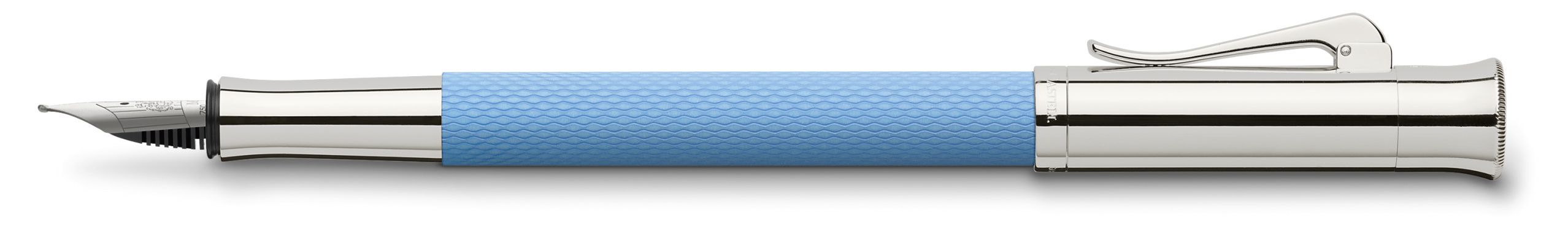 Stilou Guilloche Bleu Gulf M Graf von Faber-Castell