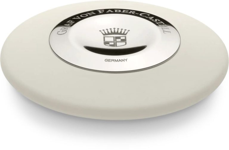 Radiera Creion Rotunda Metal-Platina Graf von Faber-Castell