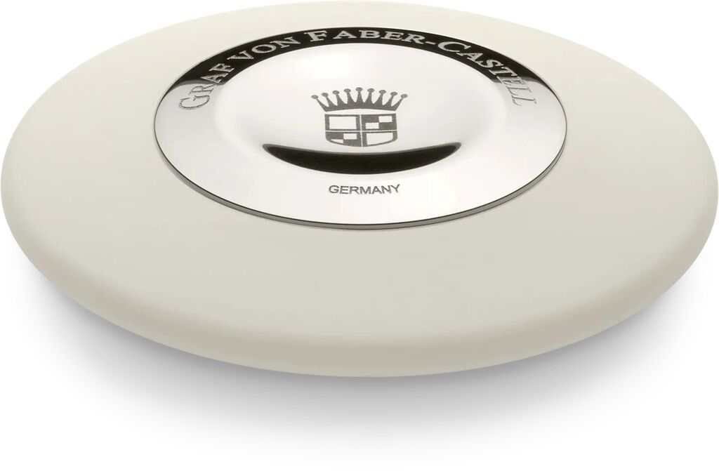 Radiera Creion Rotunda Metal-Platina Graf von Faber-Castell