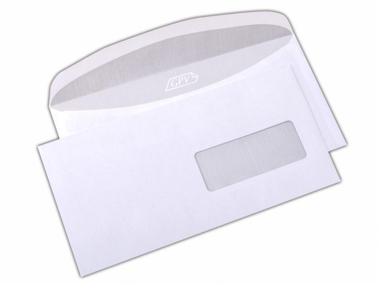 Plic C6/C5 Gumat Fer Dr 35*90mm 80g 114*229mm Alb 1000/C Gpv