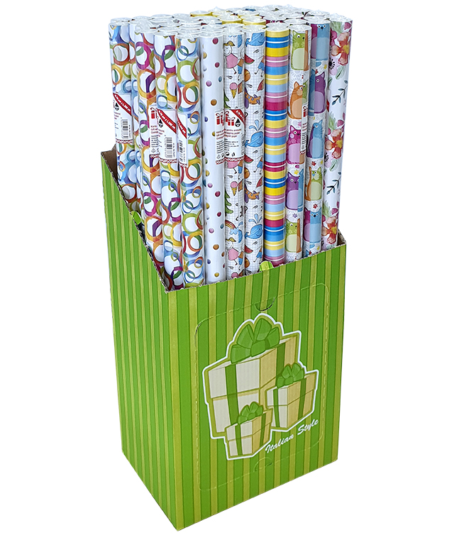 Hartie Ambalaj Ethno/Vintage 70X200cm 5 Modele Mixate Pigna