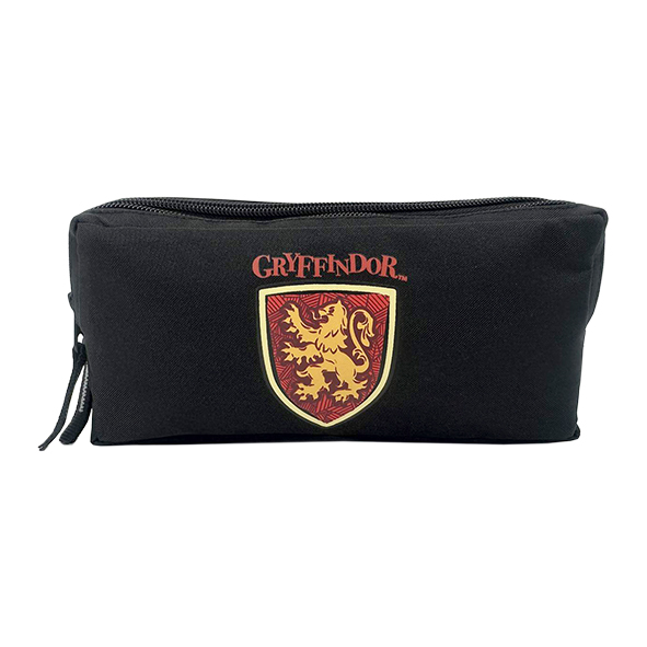 Penar Etui Dreptunghiular 3 Fermoare Harry Potter Negru Pigna