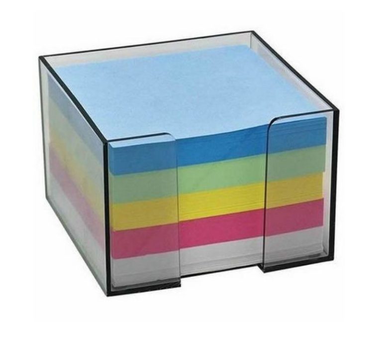 Cub Hartie Color 500F Cu Suport Transparent Herlitz