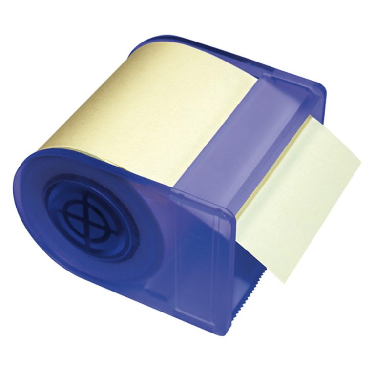 Dispenser Notes Adeziv In Rola 60mm X 10 M Galben Pal Info Notes
