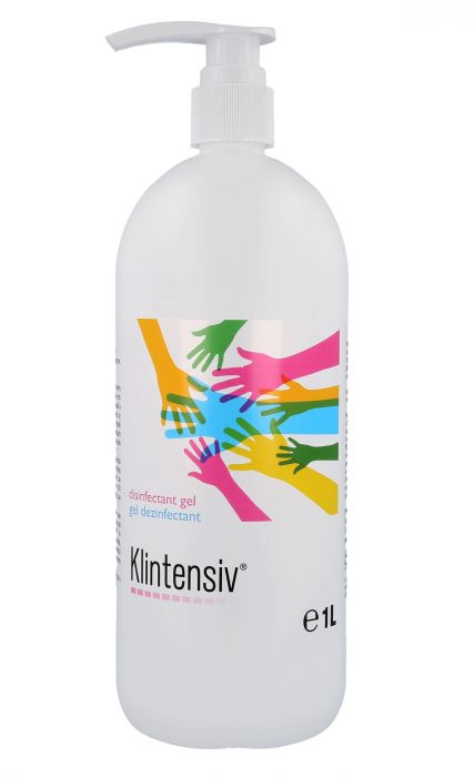 Gel Dezinfectant Maini 1L Cu Pompita Klintensiv