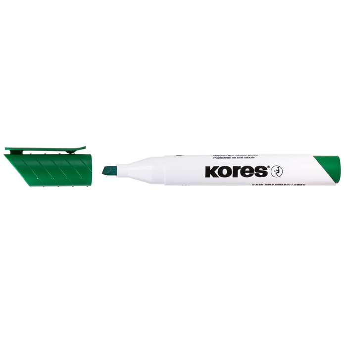 Marker Whiteboard Verde Varf Tesit Kores