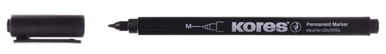 Marker Cd Negru 1.0mm Kores