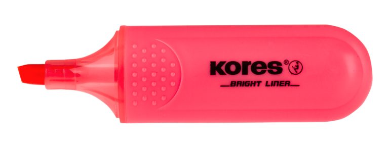 Textmarker Rosu Kores